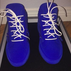 Giuseppe Zanotti Velvet Sneakers
